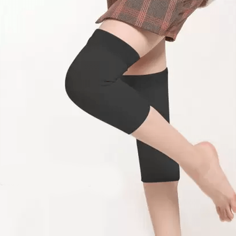 2 Pcs Wool Leg & Knee Warmer With Belt