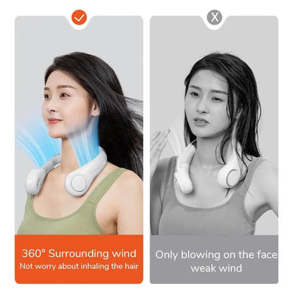 Rechargeable Blade Less Neck Fan - Neozen Store