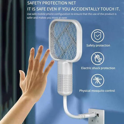 Electric Mosquito Racket Killer – High Voltage Bug Zapper | Instant Kill | Safe & Powerful