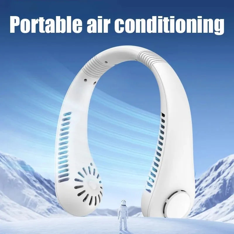 PORTABLE RECHARGEABLE  NECK FUSION FAN *AIR AURA*