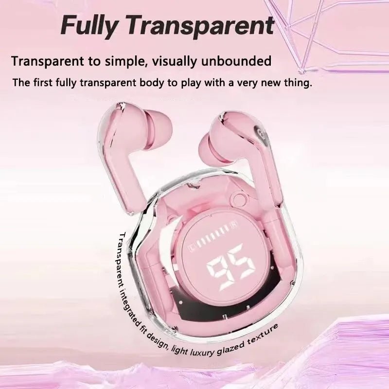 Air39 Crystal Transparent Ultra 3D Earbuds - Neozen Store