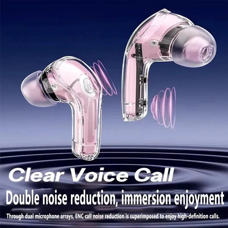 Air39 Crystal Transparent Ultra 3D Earbuds - Neozen Store