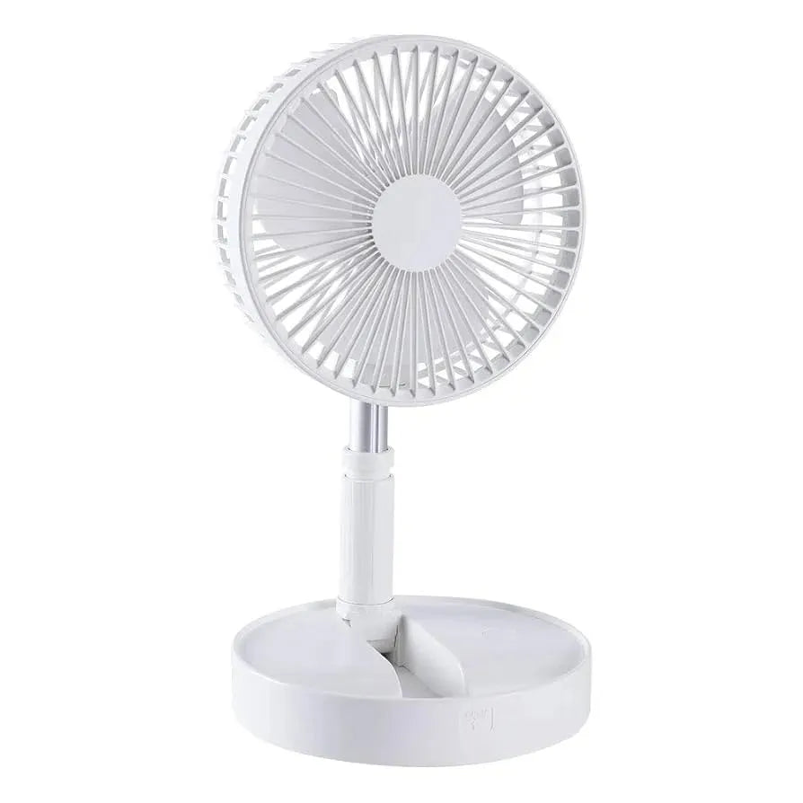 Portable USB Fan: Adjustable, Foldable, and Rechargeable