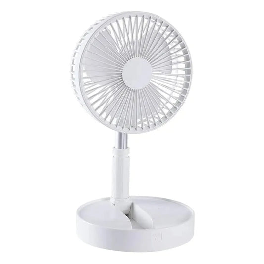 Portable USB Fan: Adjustable, Foldable, and Rechargeable