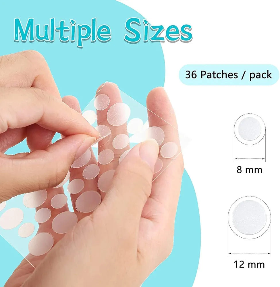 ✨ Invisible Acne Pimple Patches – Fast Spot Treatment & Oil Control (72 Patches Pack)