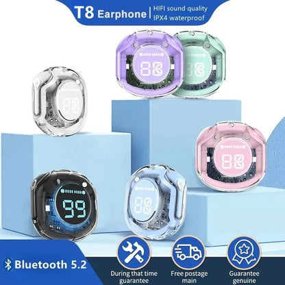 Air39 True Wireless Earbuds – Noise Reduction, IPX5 Waterproof, Bass Boost, LED Display