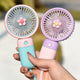 🌸 Flower Mini Fan — Cute Handheld Rechargeable Fan | 3 Speeds | USB Charging | For Girls & Kids
