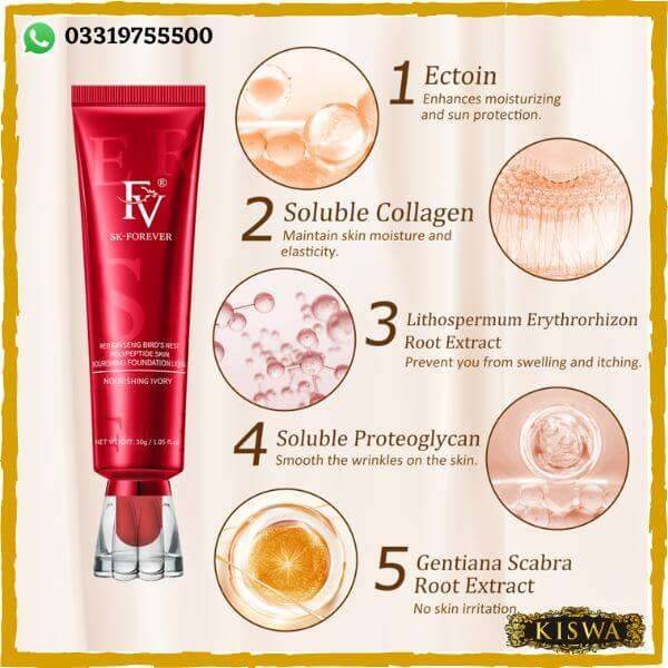 ✨ FV Original Waterproof Foundation – Full Coverage Matte Finish | Long-Lasting Sweat & Water Resistant Makeup