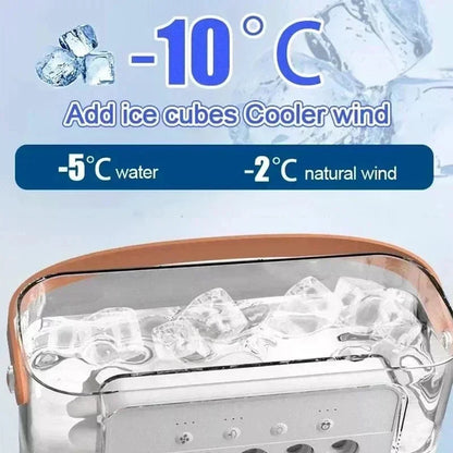 ❄️ 2-in-1 Mist Spray Fan — Portable Cooling with Water Mist & 3 Speed Modes
