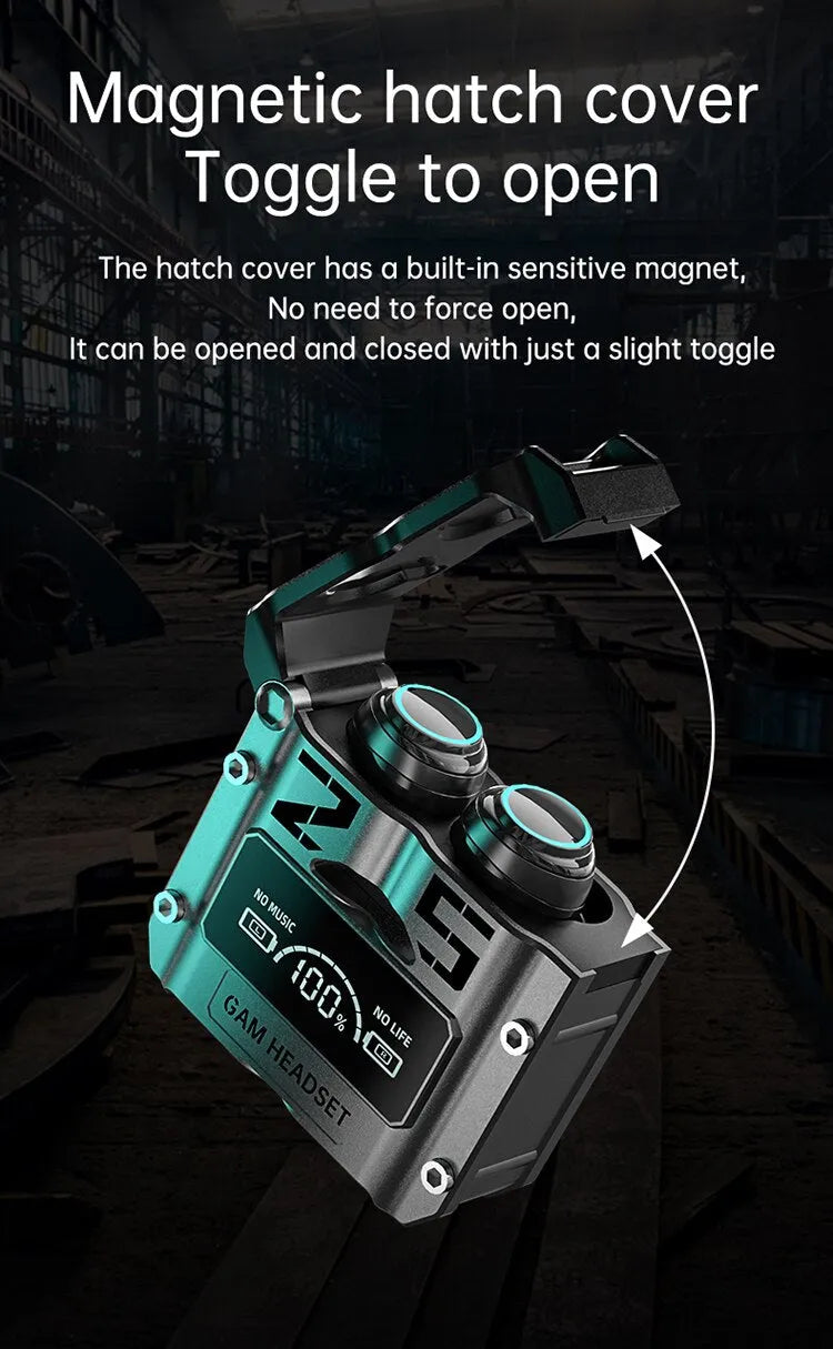 M25 Premium Noise-Cancelling Earbuds – Studio-Quality Audio, Transparency Mode