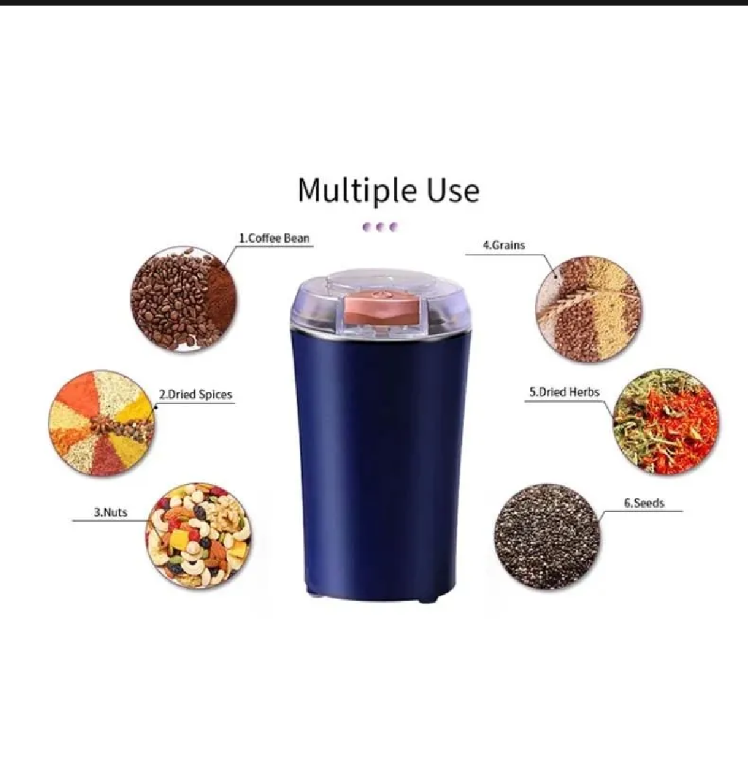 ⚡ Mini Electric Grinder – Powerful Portable Grinding Machine for Spices, Coffee & Dry Ingredients
