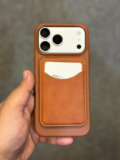 Flip Leather MagSafe Wallet with Stand